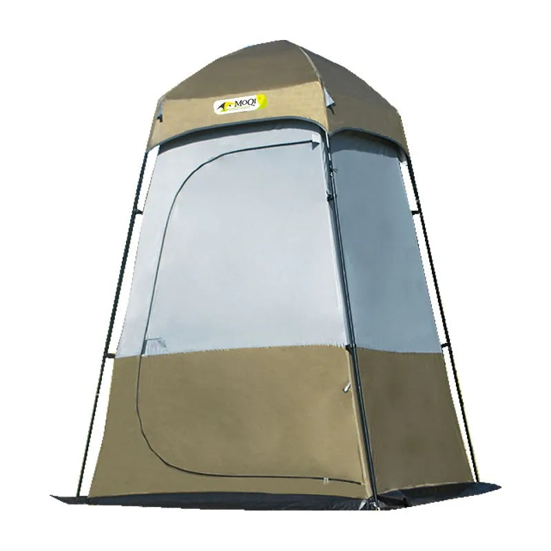 Shower Tent 150D Oxford Silver Coated Simple Toilet Tents Privacy Waterproof Fishing Tent Camping Supplies 160x160x240cm