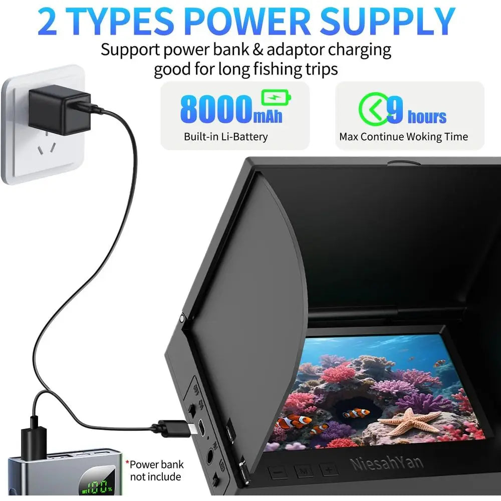 HD Underwater Fishing Camera with Infrared Fish Finder