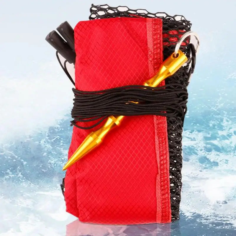 Mini Portable Fishing Bundle Mouth Fish Net Bag Mesh Oxford Fish Cage Fishing Net Bag Foldable Fishing Basket Fish Cage 0.5-2m