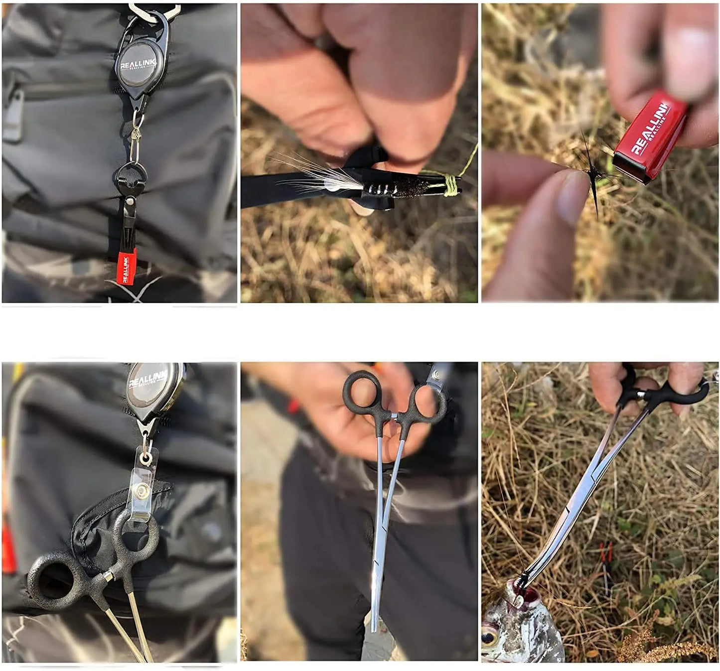 9-in-1 Fly Fishing Kit with Knot Tying Tool, Hook Remover, and Magnetic Net for Salmon and Trout