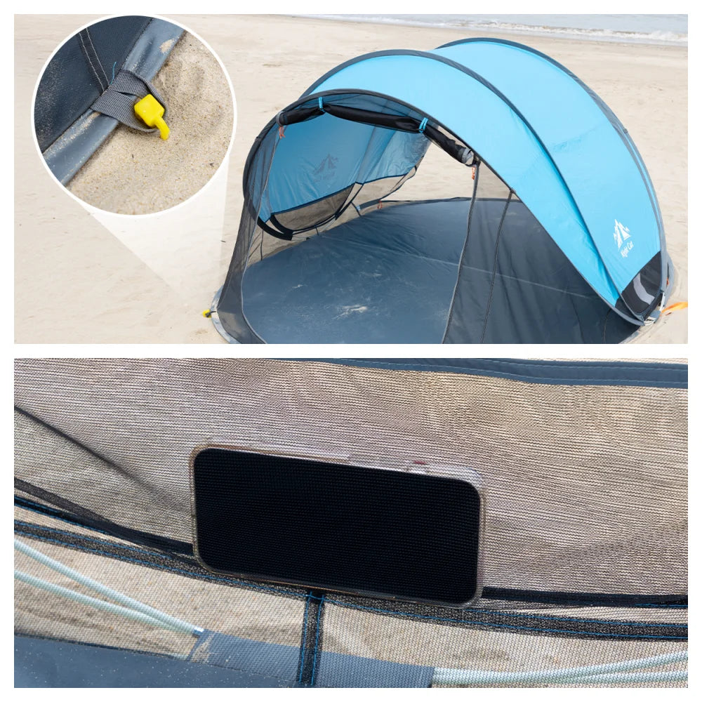 Pop Up Beach Canopy Sun Shelter Tent For Outdoor Shade