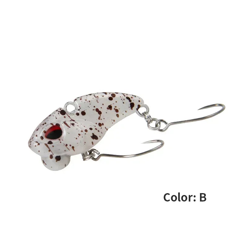 Mini Vib Ratlin for Fishing Sinking Lure Hard Bait Full Swimming Layer for Perch Fishing Trout Area Pesca 28mm2.3g Lures
