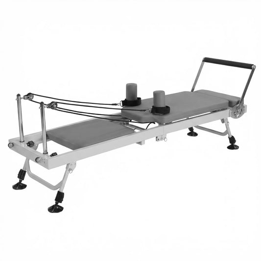 78 In Smooth Glide Carriage Reformer with Springs Resistance Portable Pilates Machine 300 LBS Capacity for Home And Studio Use
