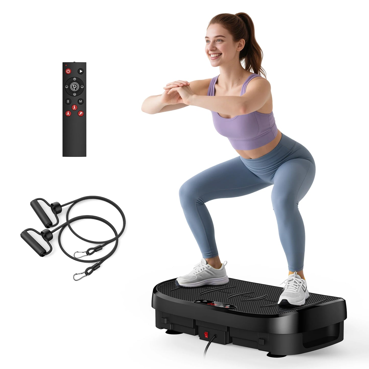 Whole Body Vibration Fitness Platform for Home Gym
