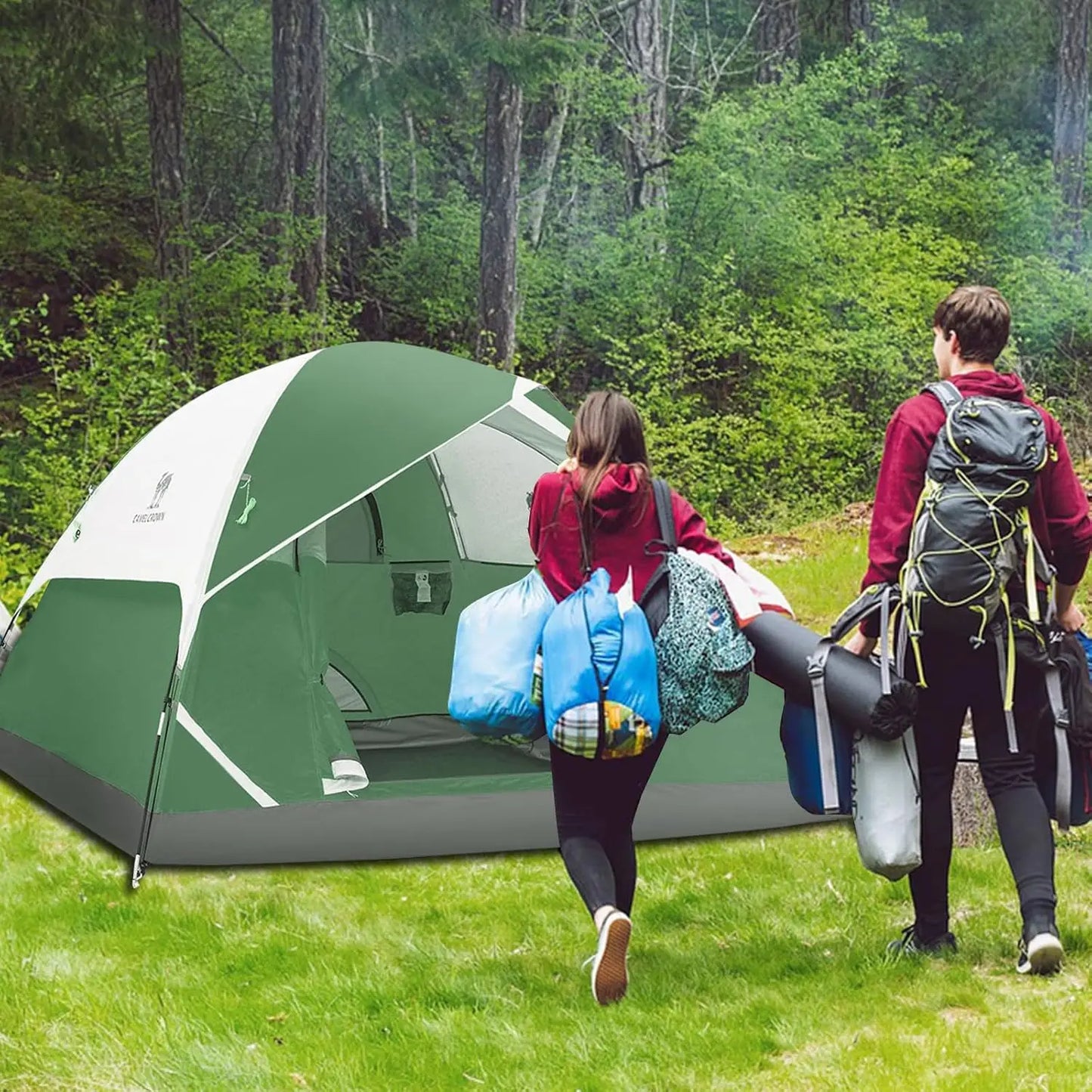 Waterproof Dome Camping Tent Outdoor Hiking