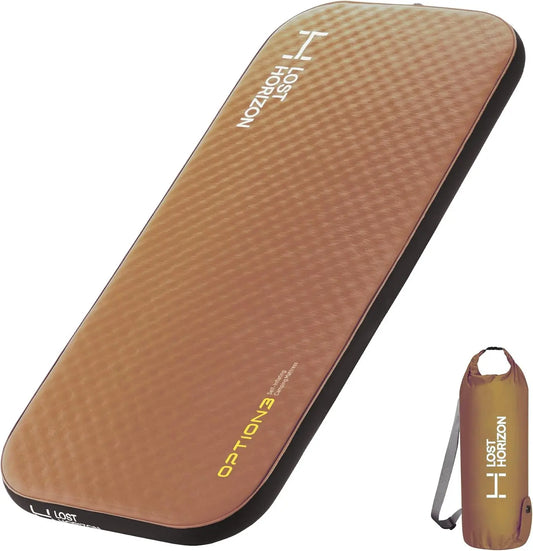 XMSJ Air and Foam Camping Mattress Self Inflating Sleeping Pad