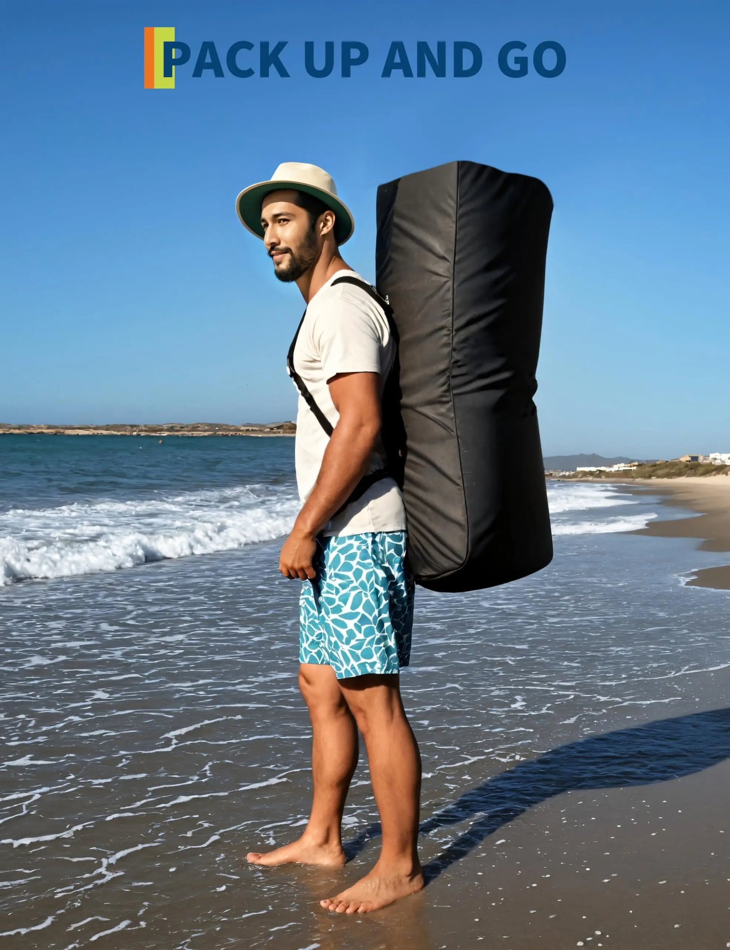 Inflatable Stand Up Paddle Board, 10.6/11ft Paddle Boards With Non-Slip EVA Deck, Carry Bag & Air Pump For Youth & Adults