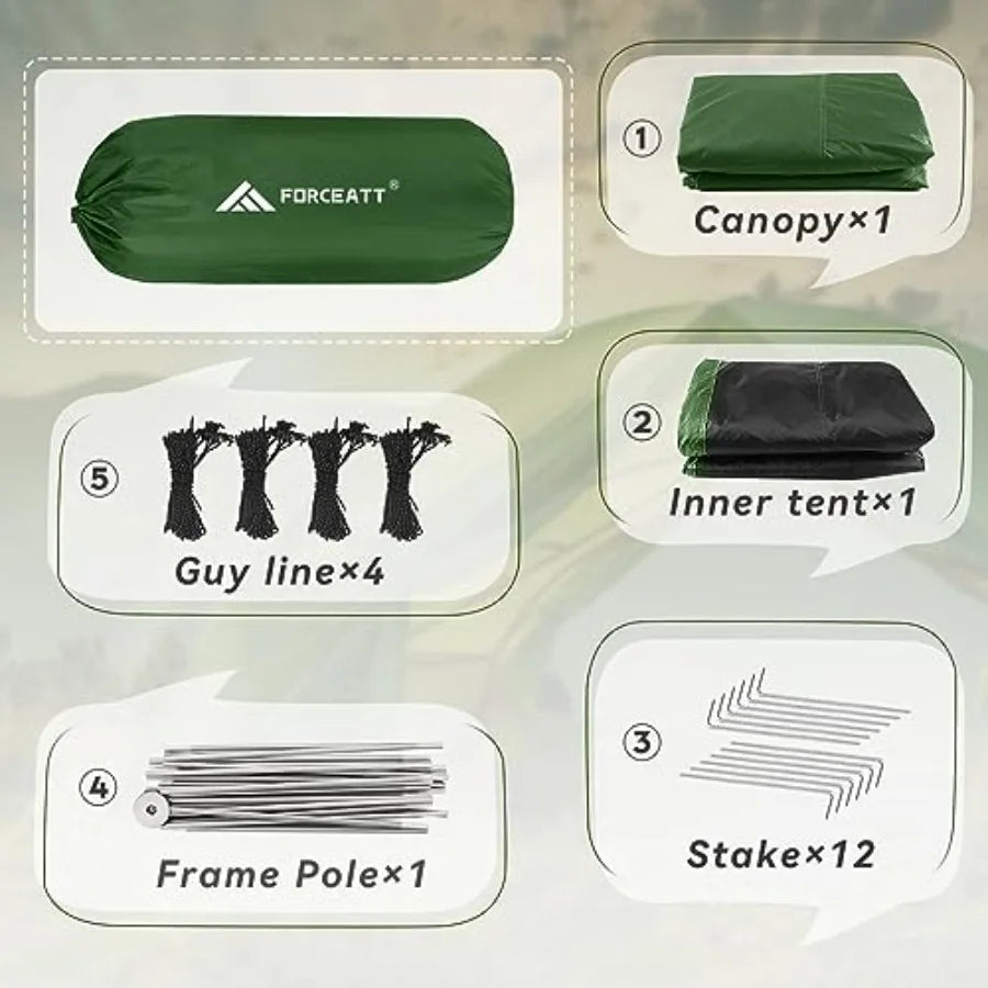 Waterproof Windproof Lightweight Backpacking Tent
