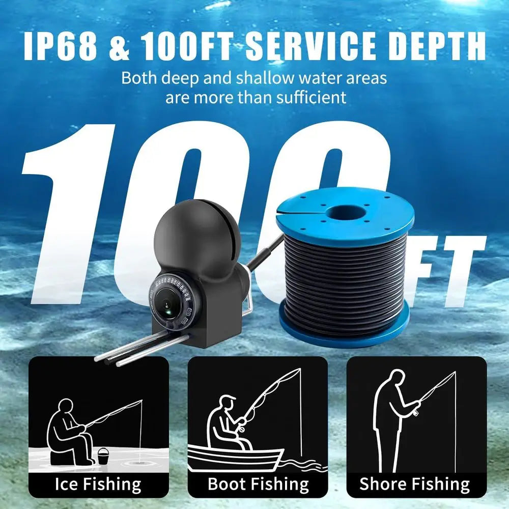 HD Underwater Fishing Camera with Infrared Fish Finder