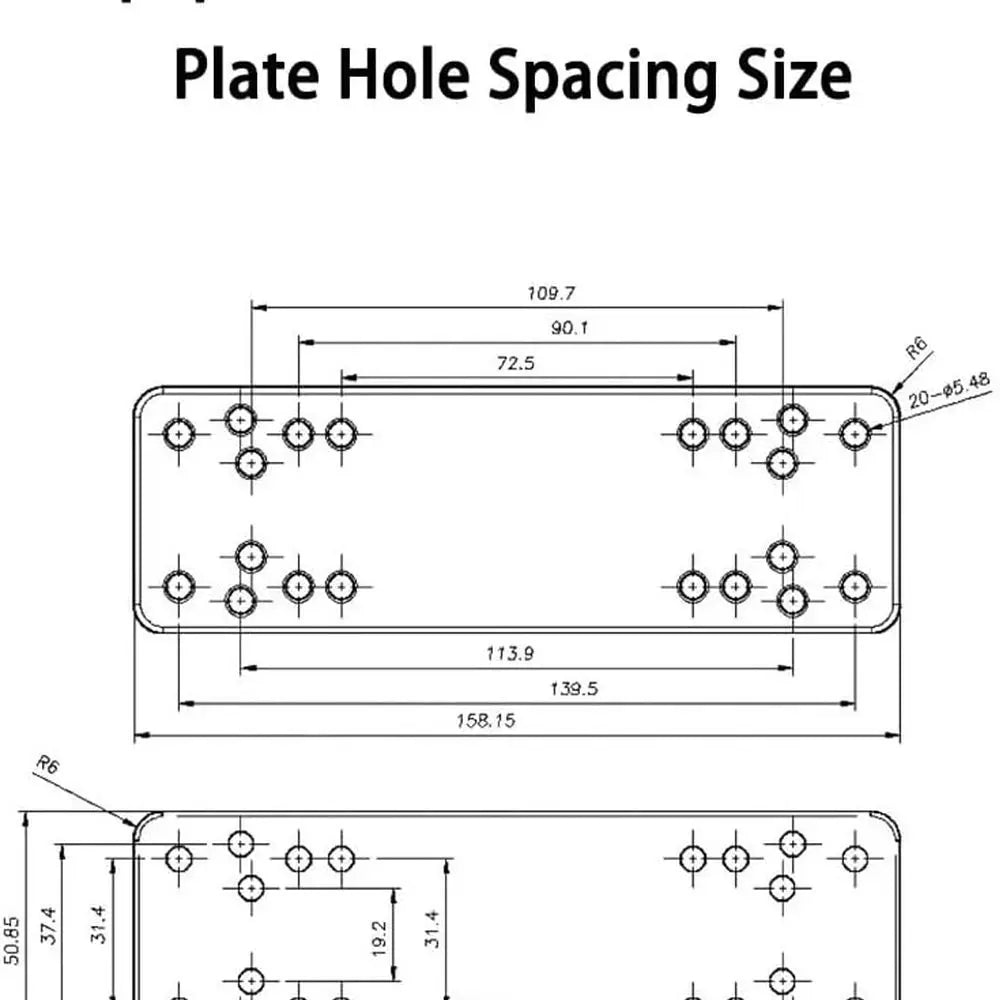 Kayak Fish Finder Mount, 8.74" Long Arm Aluminum Fish Finder Swing Mount Boat Marine Electronics Mounts Compatible with Garmin L