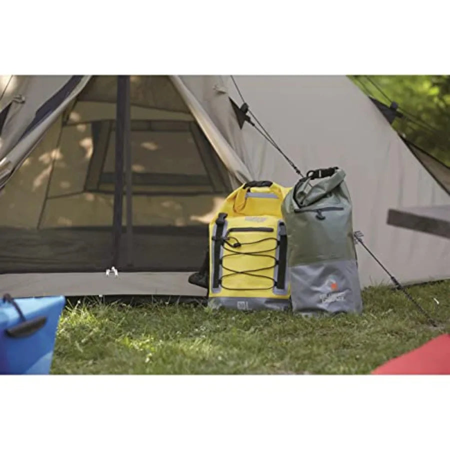 10' x 10' Teepee Tent for Adults Outdoor Camping 2-Person Instant Easy Set-Up Waterproof 4-Season Tents for Backpacking Hiking