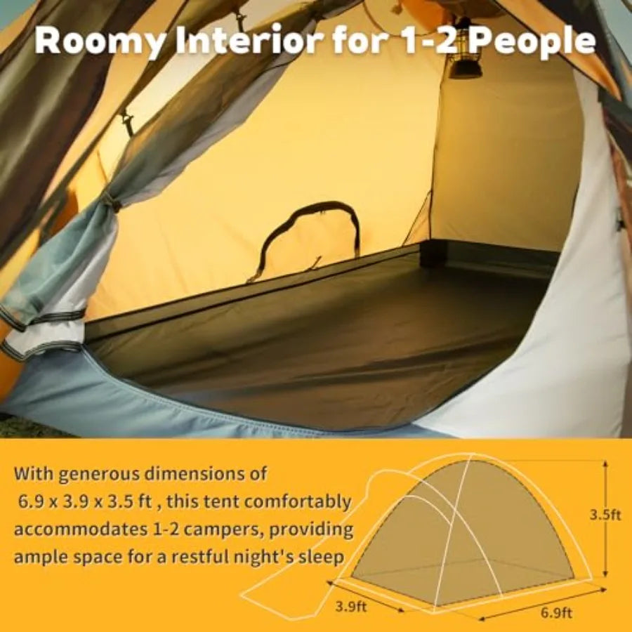 Lightweight Waterproof Backpacking Tent for Outdoor Adventures