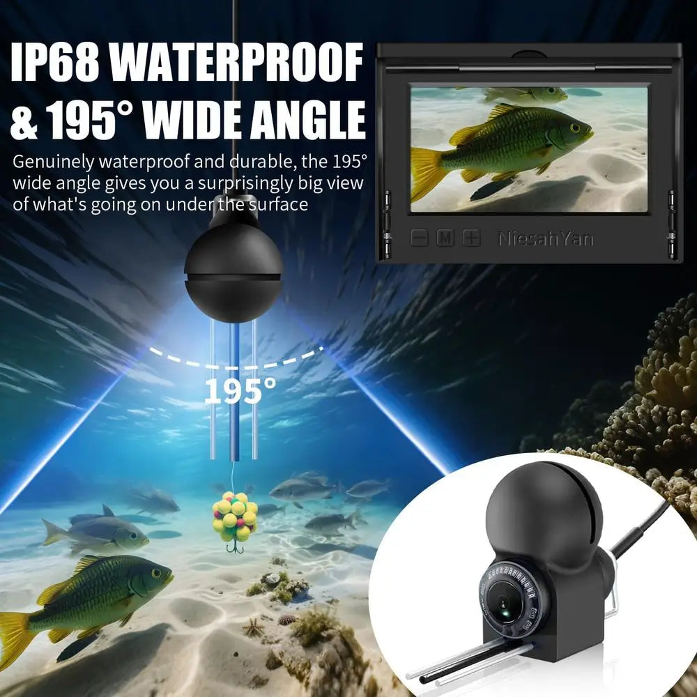 HD Underwater Fishing Camera with Infrared Fish Finder