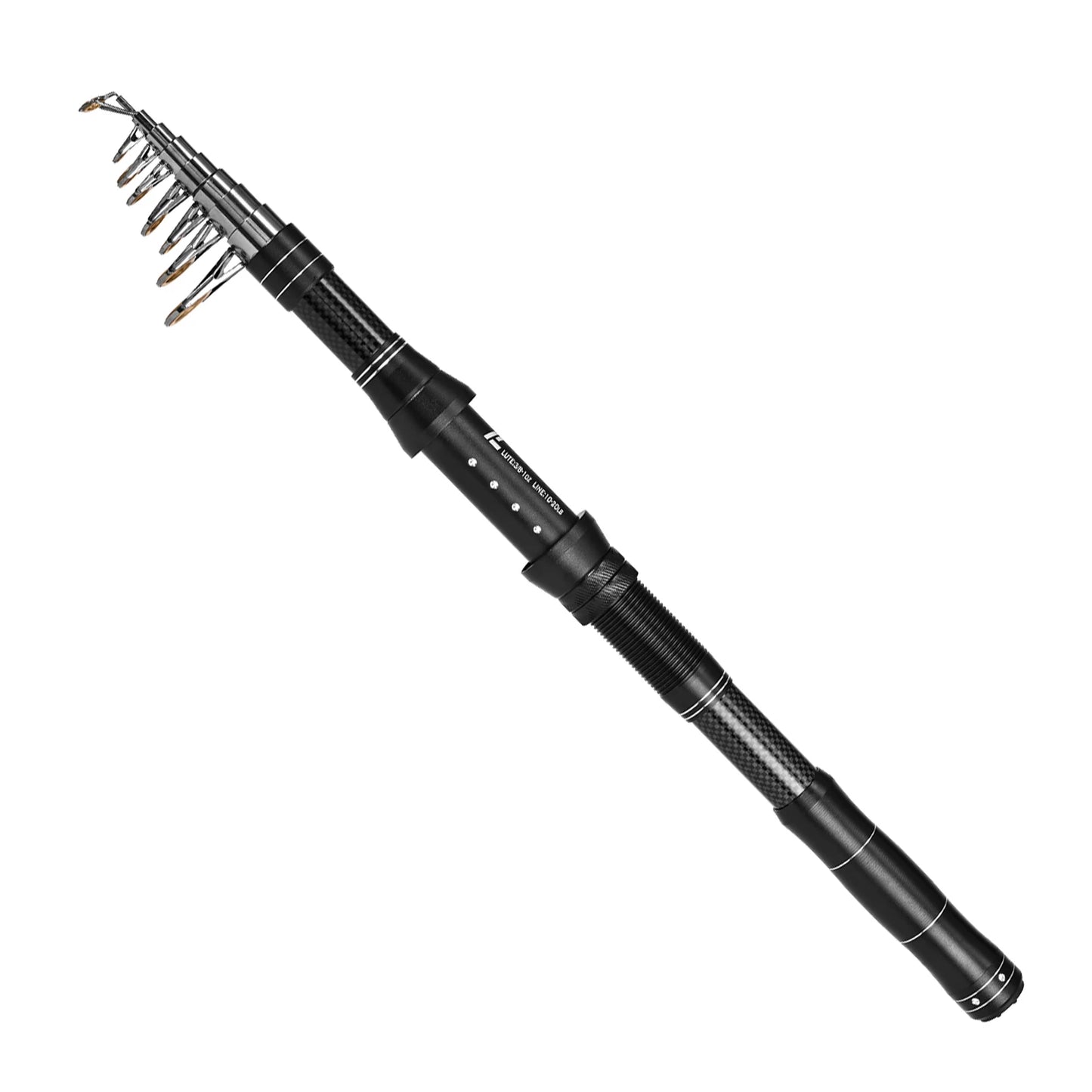 NEW Fishing Rod and Reel Set Fishing Rod and Reel Combo Portable Fishing Rod With Fishing Line Lures Carry Bag