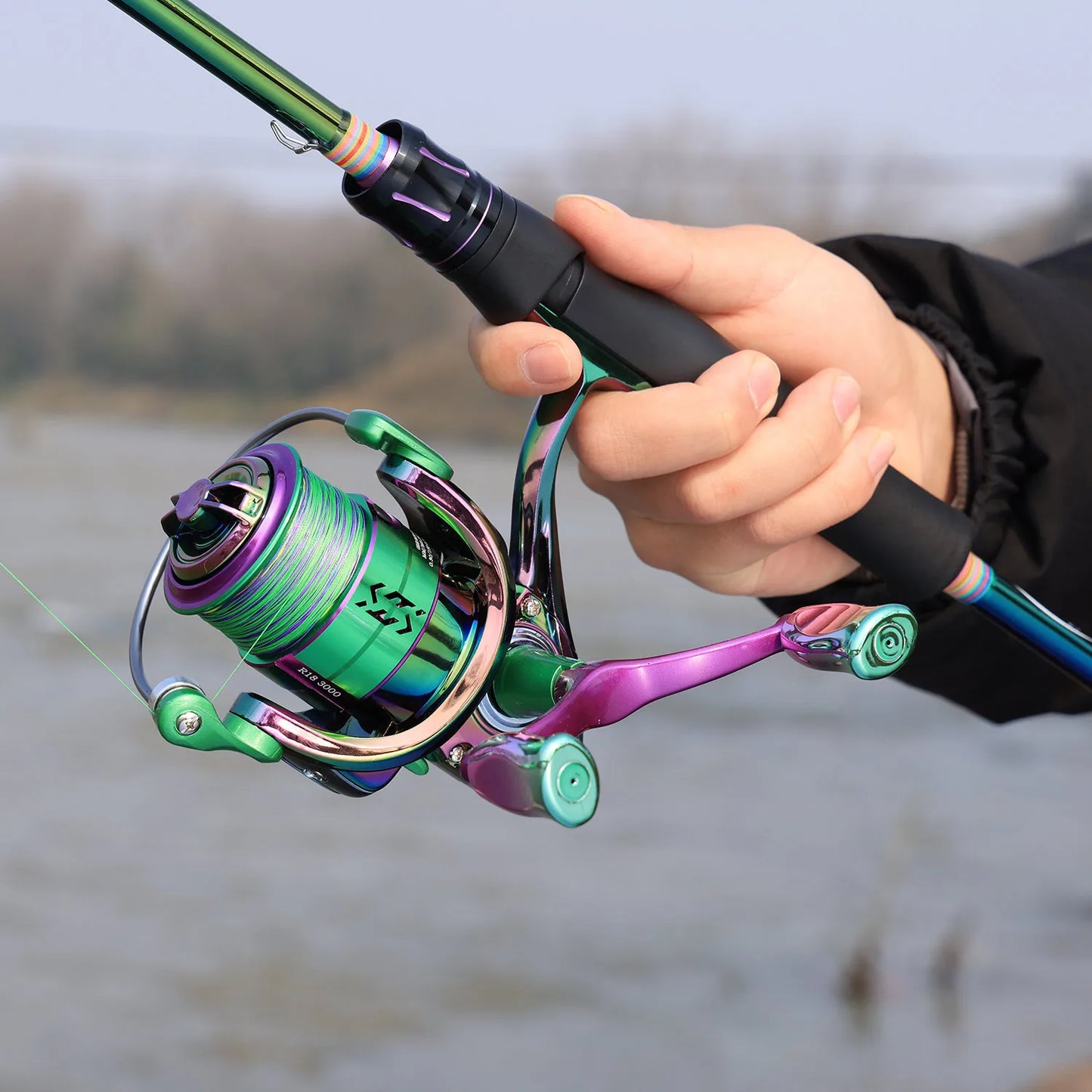 Sougayilang Spinning Fishing Reel 1000-4000 Metal Spool Saltwater Reel Max Drag 10kg Fishing Carp Reel Fishing Tools Pesca