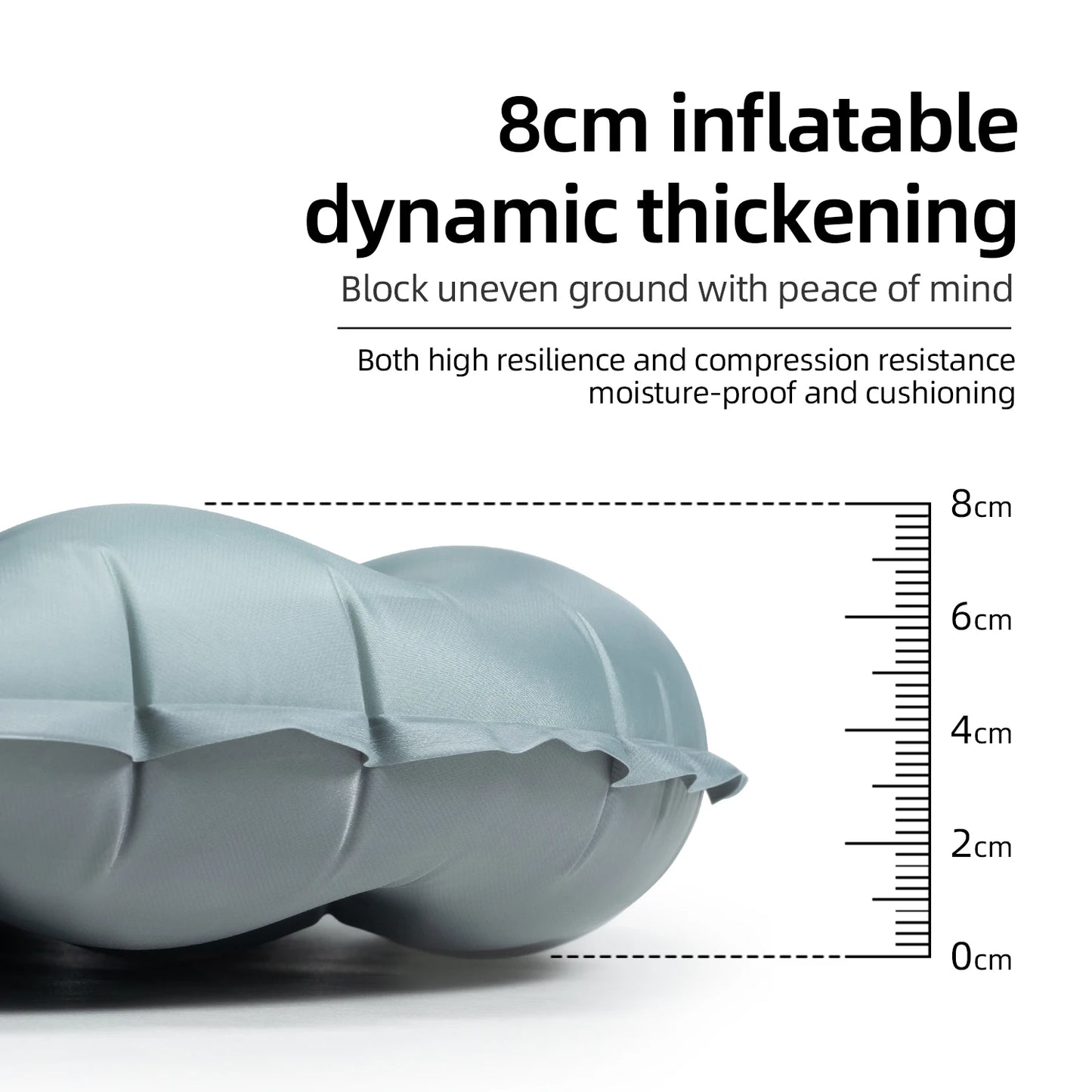 Qunature Ultralight Outdoor Camping Inflatable Sleeping Pad