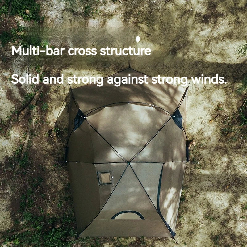 Naturehike Ultralight Four Season Camping Tent Windproof Rainproof Chimney