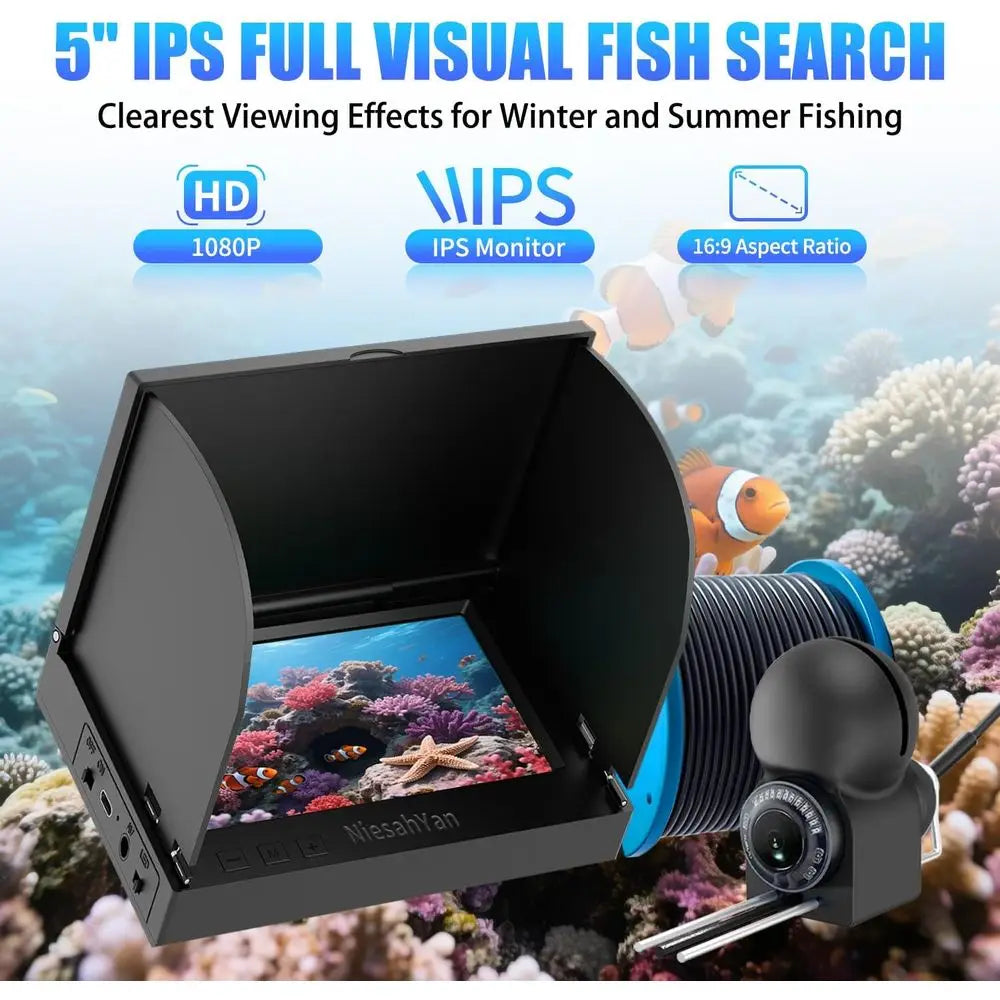 HD Underwater Fishing Camera with Infrared Fish Finder