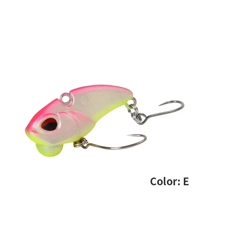 Mini Vib Ratlin for Fishing Sinking Lure Hard Bait Full Swimming Layer for Perch Fishing Trout Area Pesca 28mm2.3g Lures