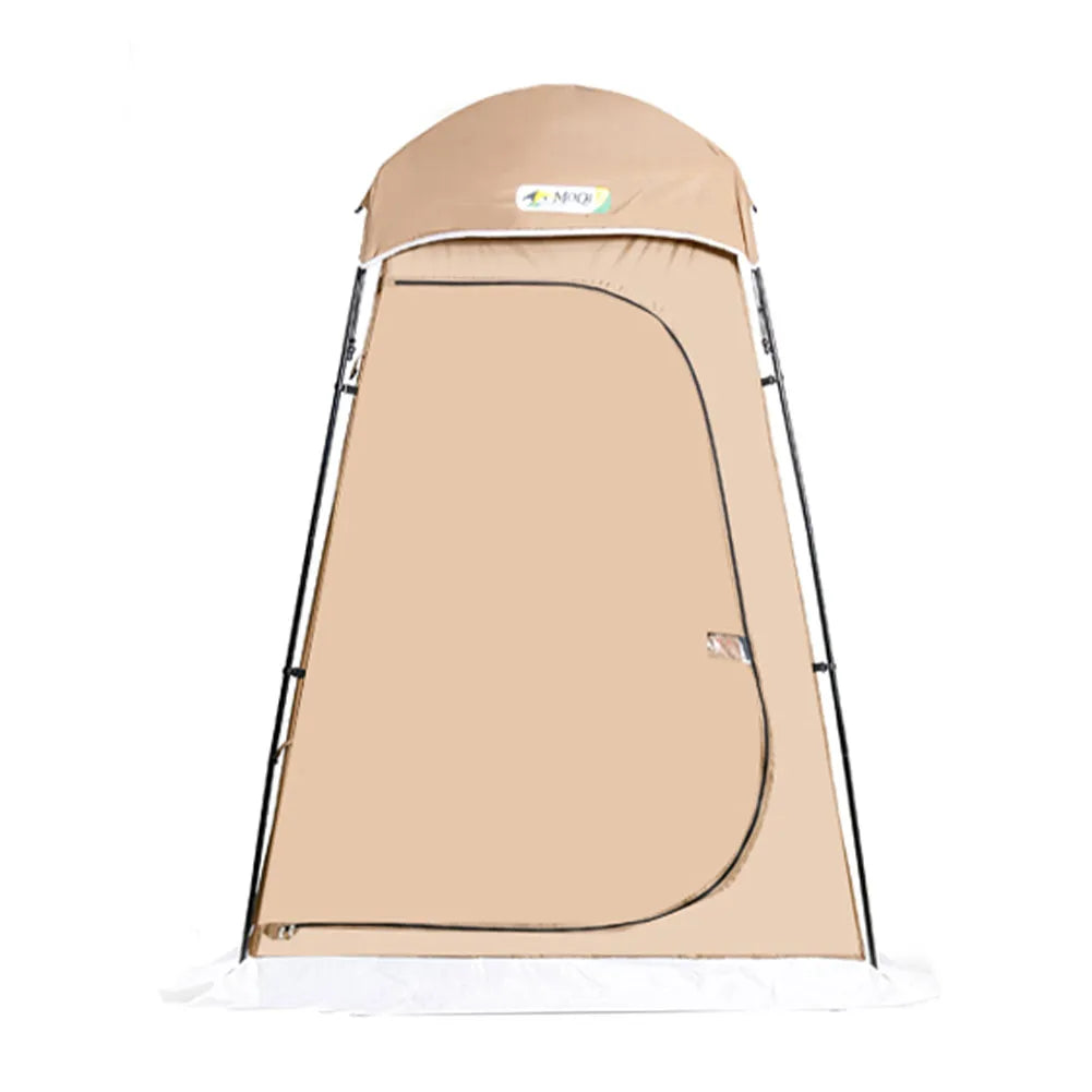 Shower Tent 150D Oxford Silver Coated Simple Toilet Tents Privacy Waterproof Fishing Tent Camping Supplies 160x160x240cm