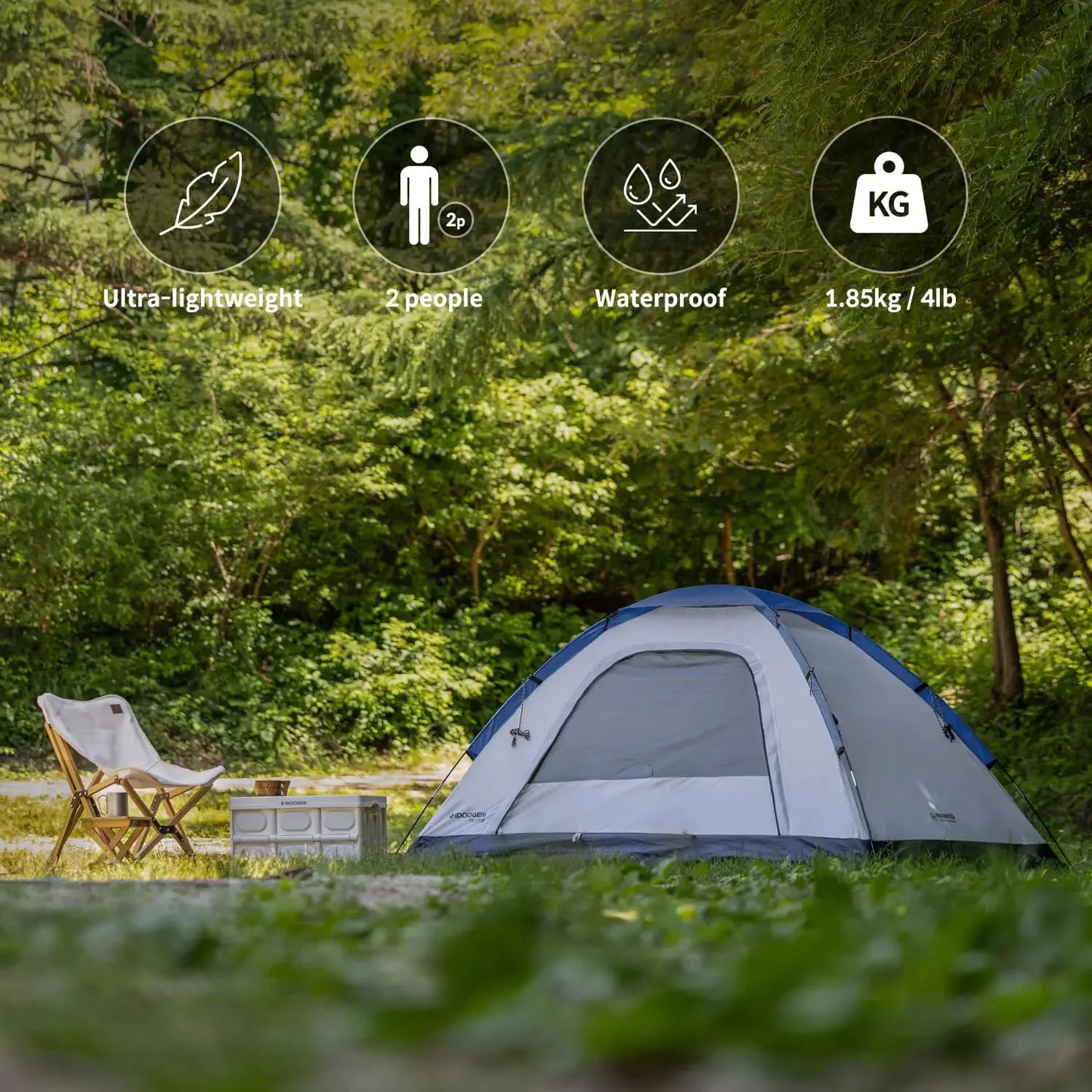 Camping Dome Tent 2 Person Waterproof for outdoor/ party / hommy