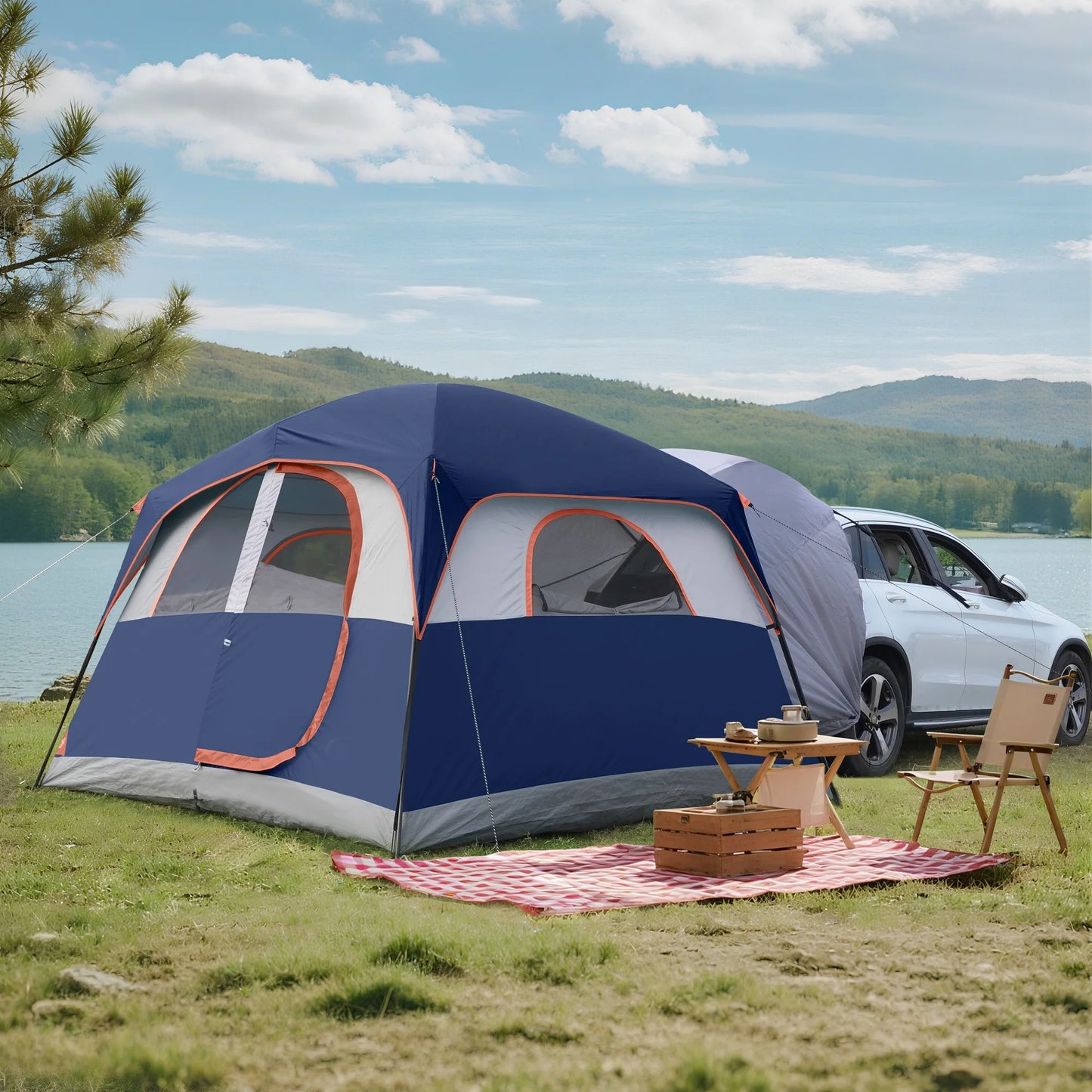 UNP SUV Tent For Camping Car Tailgate Outdoor Adventures