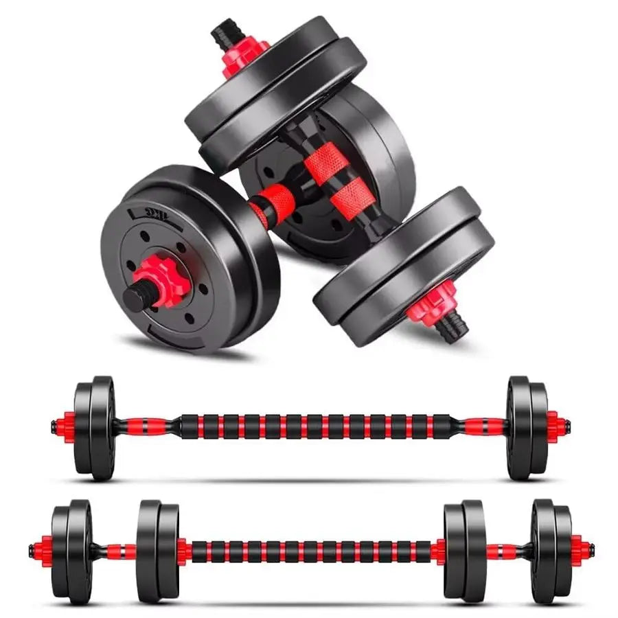 WeightsDumbbells Set of 2 Convertible To Barbell A Pair of Lightweight for Home Gym,Women and Men Equipment