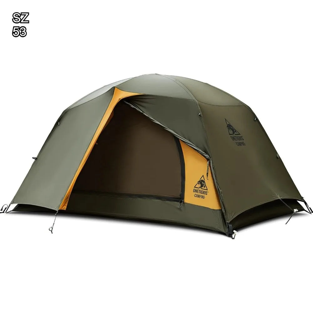 4 Season Waterproof Lightweight Camping Tent for 2 Person Backpacking Hiking Easy Setup Instant Outdoor