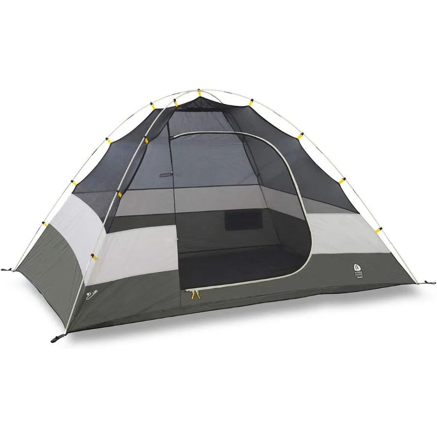 Tabernash 2/4/6 Person Tent for Camping - Easy Setup Includes a Waterproof Removable Rain Fly Ready for Any Conditions - Includ