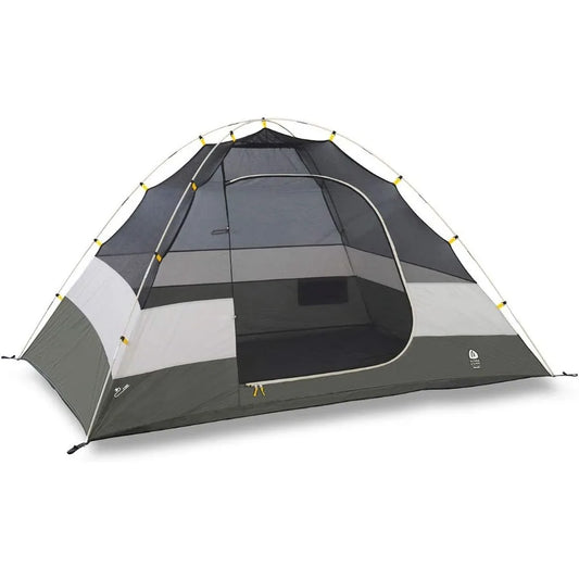 Tabernash 2/4/6 Person Tent for Camping - Easy Setup Includes a Waterproof Removable Rain Fly Ready for Any Conditions - Includ