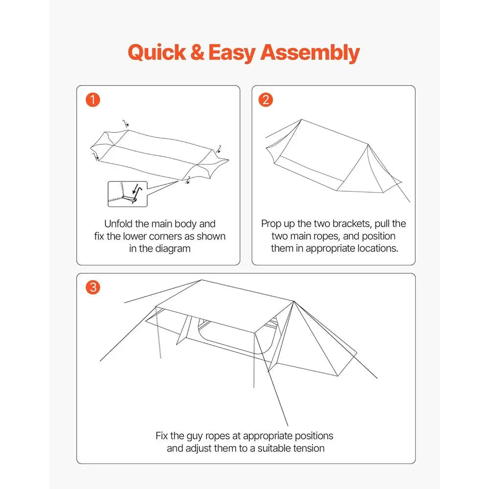 All Season Portable Camping Tipi With Stove Jack Shelter
