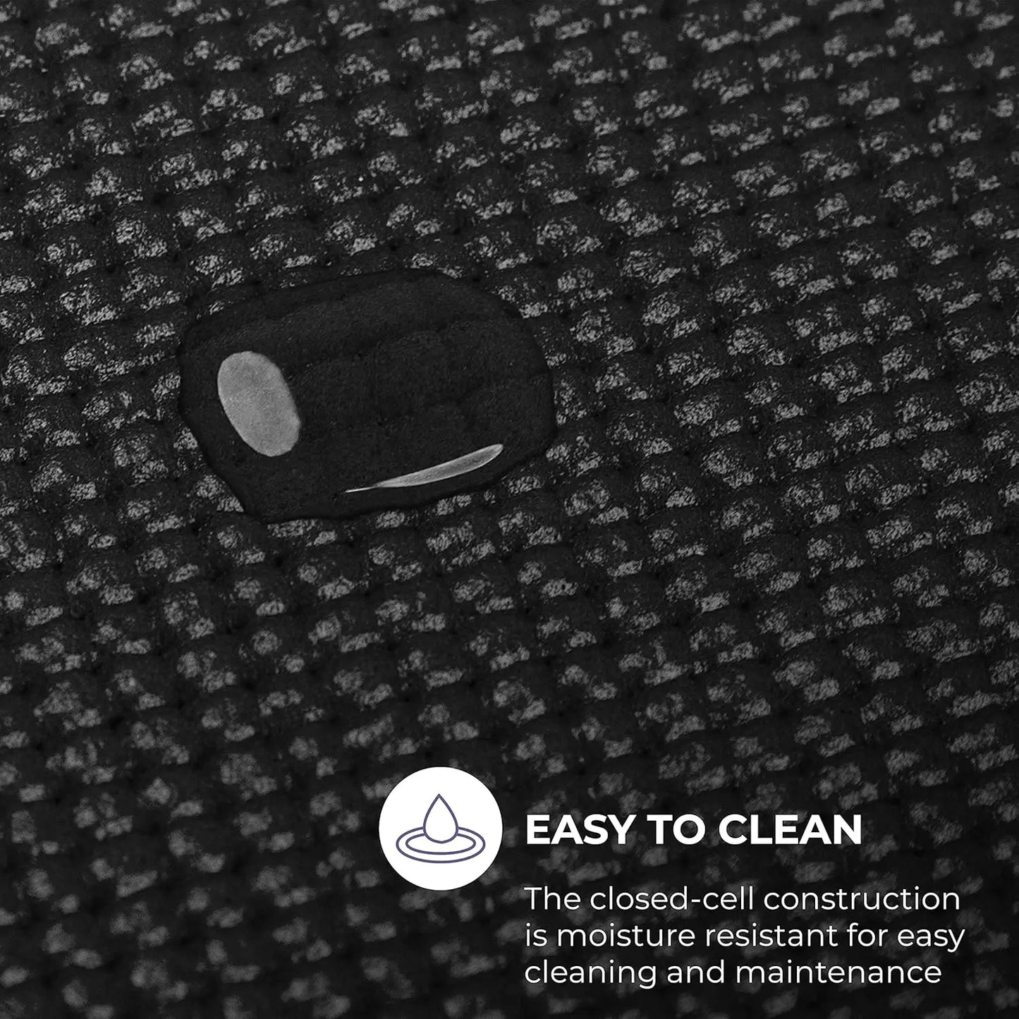 5mm Thick Non-Slip Yoga Mat Roll, 24in x 50ft, Cut to Custom Length for Home Fitness and Exercise