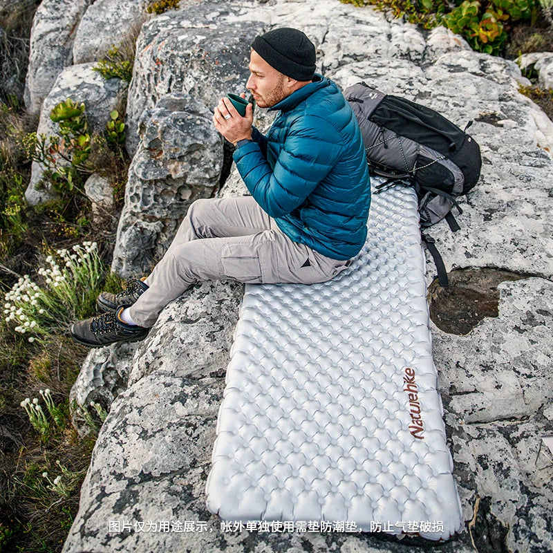 Windhike R Value 5.8 Inflatable Sleeping Mat Ultralight For Camping