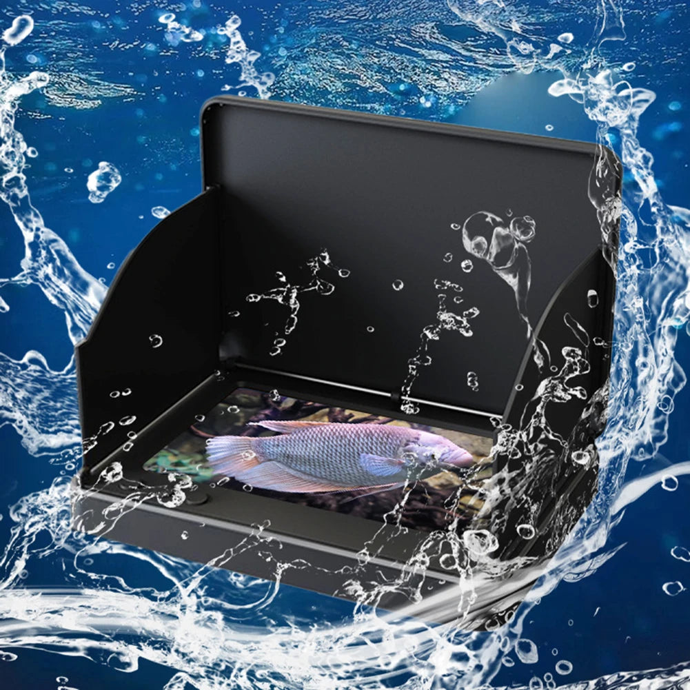 Underwater Fishing Camera 4.3 Inch IPS Monitor Video Fish Cam 220° Night Vision Waterproof 15/20/30m Cable for Ice Lake Fishing