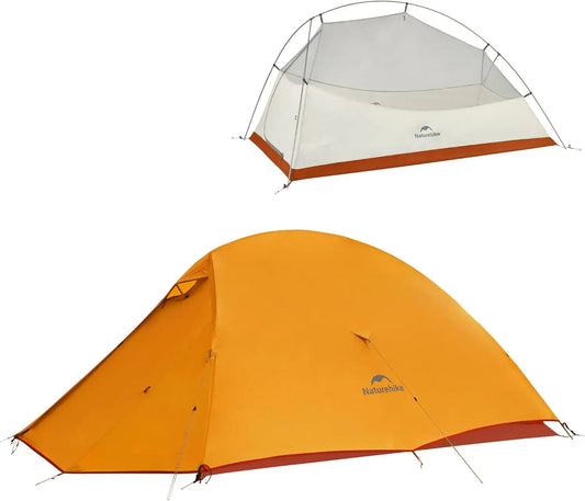 Ultralight 2-Person Backpacking Tent with Footprint - Waterproof & Free Standing for Camping Hiking