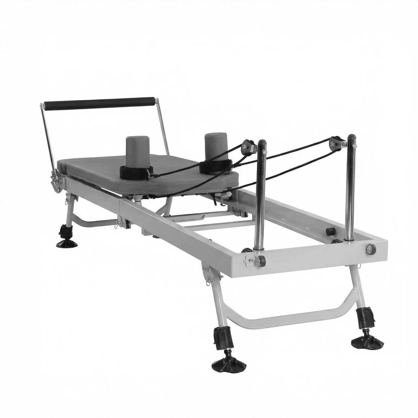 78 In Smooth Glide Carriage Reformer with Springs Resistance Portable Pilates Machine 300 LBS Capacity for Home And Studio Use