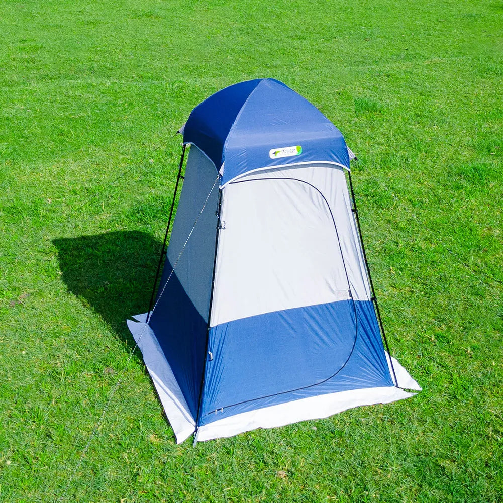 Shower Tent 150D Oxford Silver Coated Simple Toilet Tents Privacy Waterproof Fishing Tent Camping Supplies 160x160x240cm