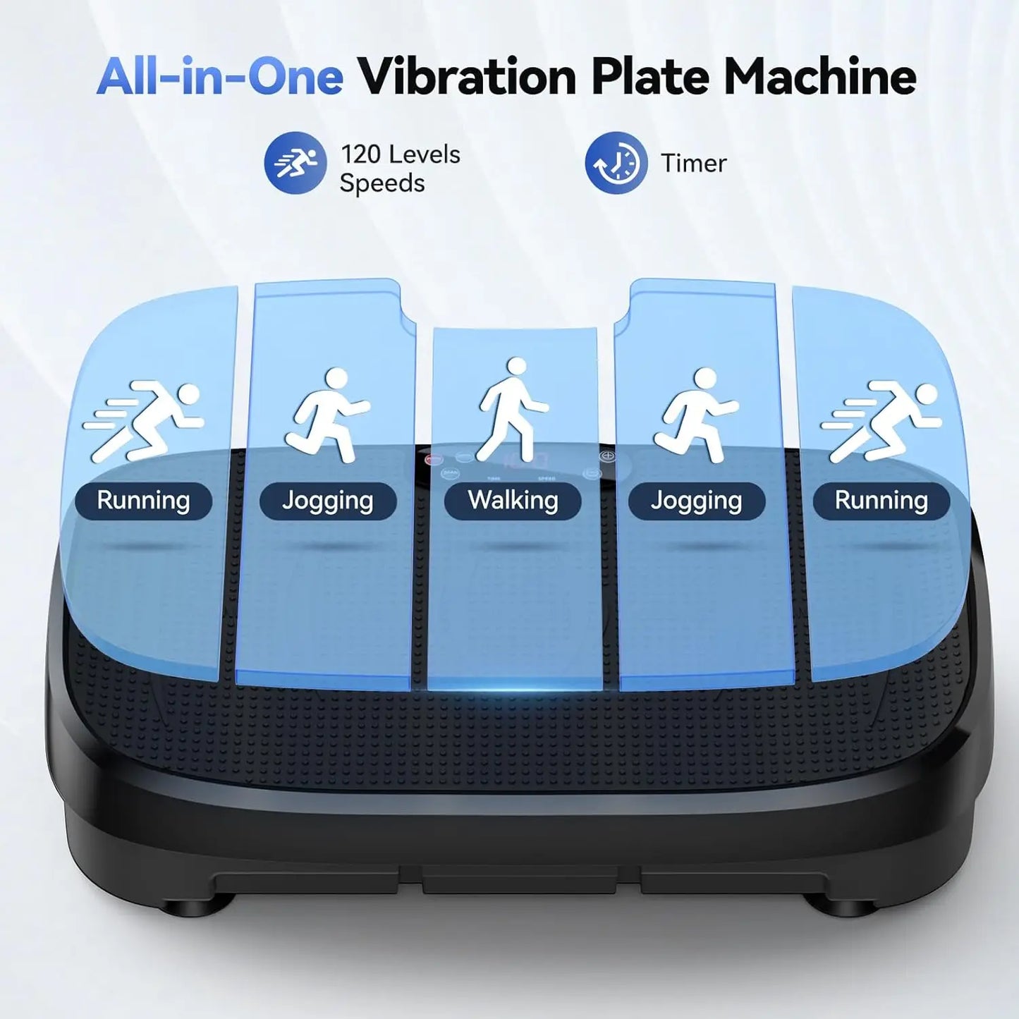 Whole Body Vibration Fitness Platform for Home Gym