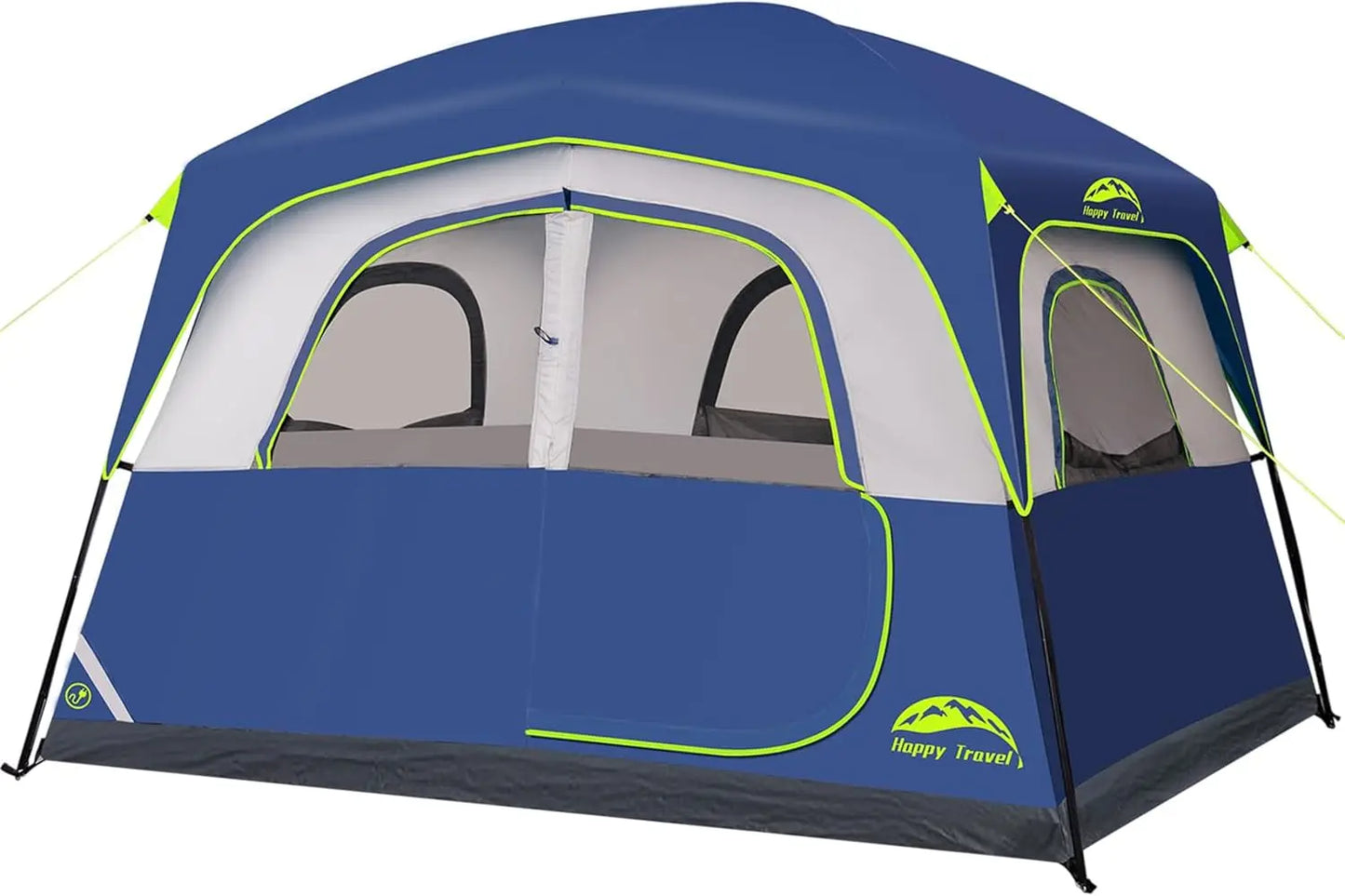 Waterproof Family Camping Tent With Easy Setup And Rainfly