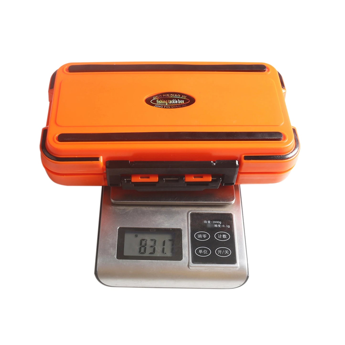 Fishing Parts Fishing Accessories Kit Including Tackle Box Fishing Hooks Weights Jig Heads Barrel Swivels Fishing Tool