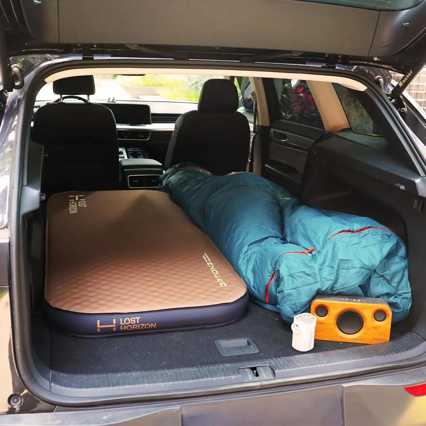 XMSJ Air and Foam Camping Mattress Self Inflating Sleeping Pad