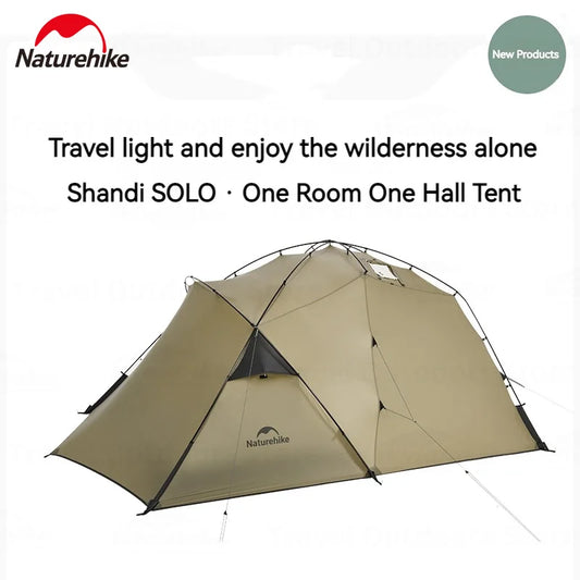 Naturehike Ultralight Four Season Camping Tent Windproof Rainproof Chimney