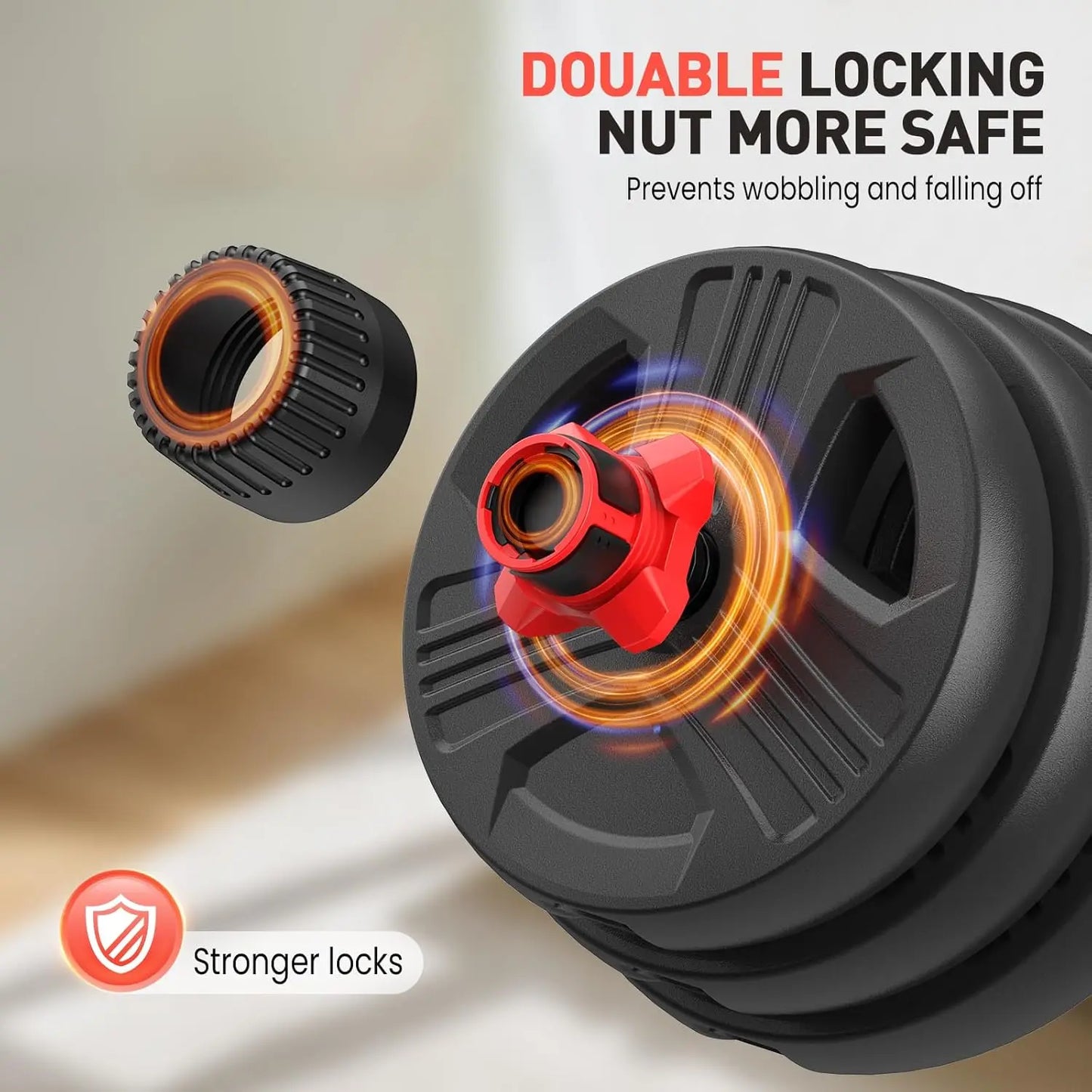 Adjustable Dumbbell Set 20-80lbs, Convertible Free Weights for Home Gym, Barbell & Kettlebell Exercises