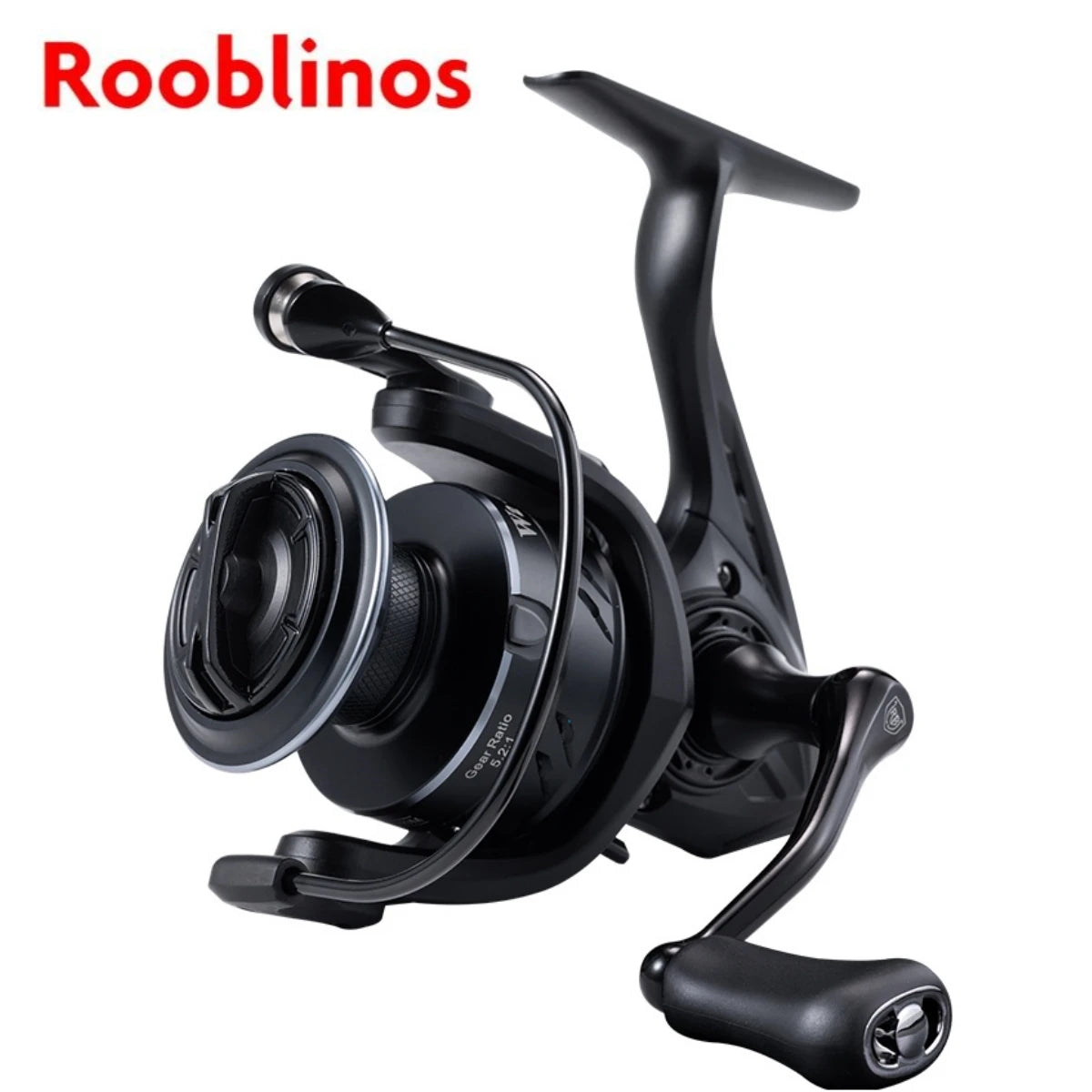 Rooblinos W2 spinning wheel high-end freshwater fishing wheel smooth precision system dual color design