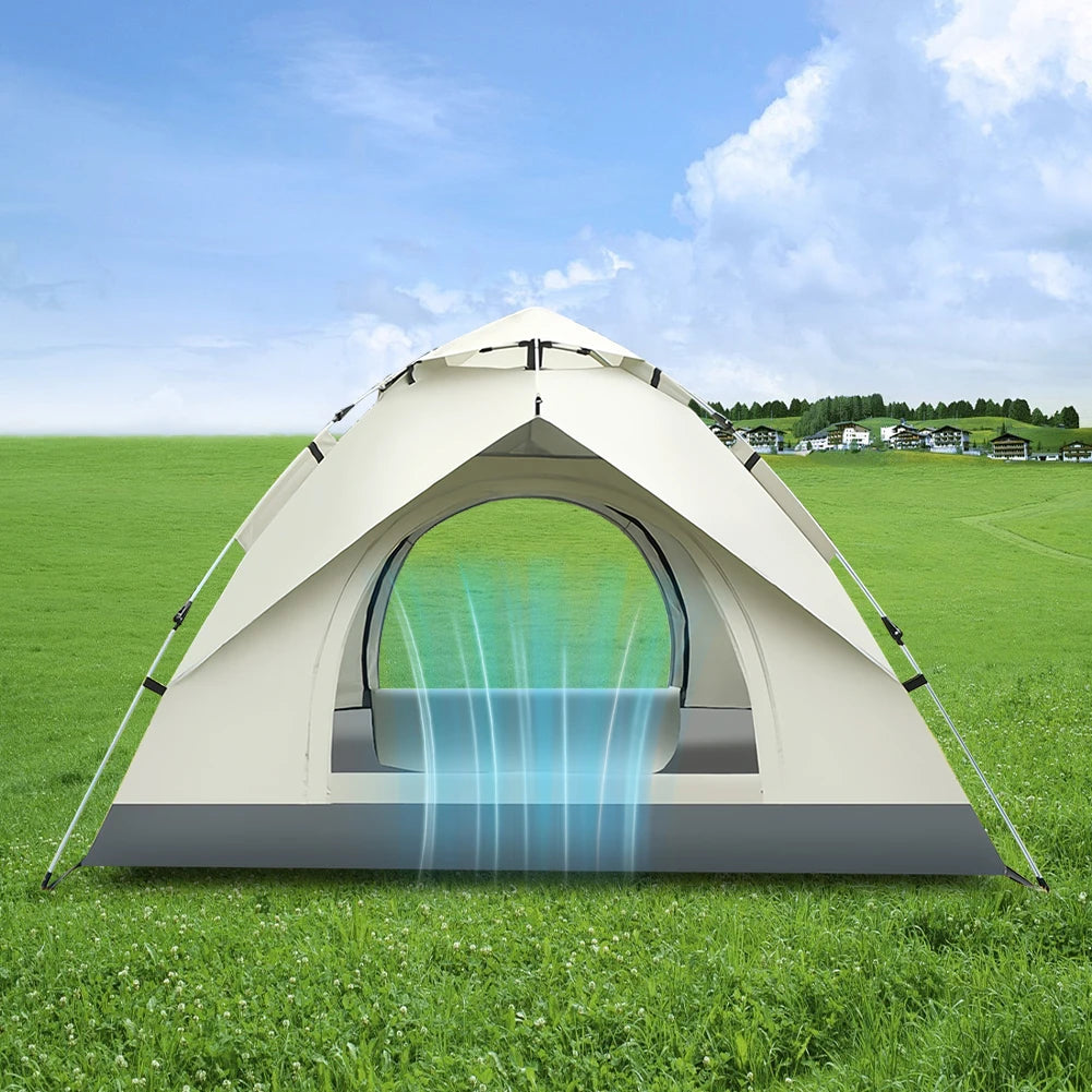 Fully Automatic Sunshade Tent Lightweight Portable Tent Waterproof Quick Open Tent for Hiking Backpacking Camping
