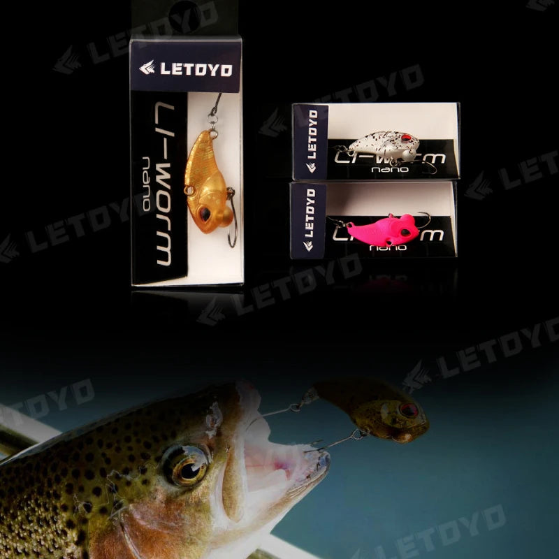 Mini Vib Ratlin for Fishing Sinking Lure Hard Bait Full Swimming Layer for Perch Fishing Trout Area Pesca 28mm2.3g Lures