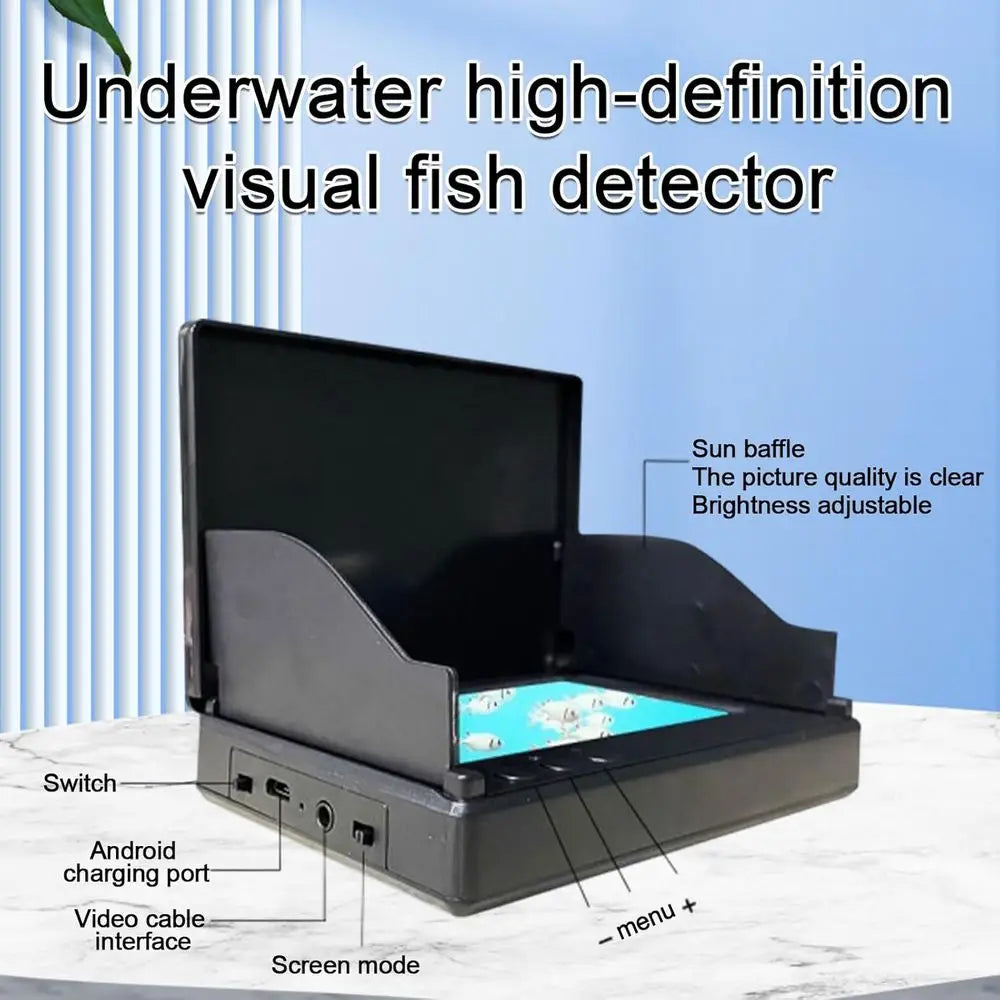 Underwater Fishing Camera 1080P HD,Portable Fish Finder with 4.3'' LCD Display&220°Wide View,100ft Cable,5000mAh Battery,IP68 Wa