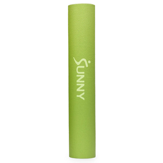 Thin Yoga Mat for Health & Fitness- Green