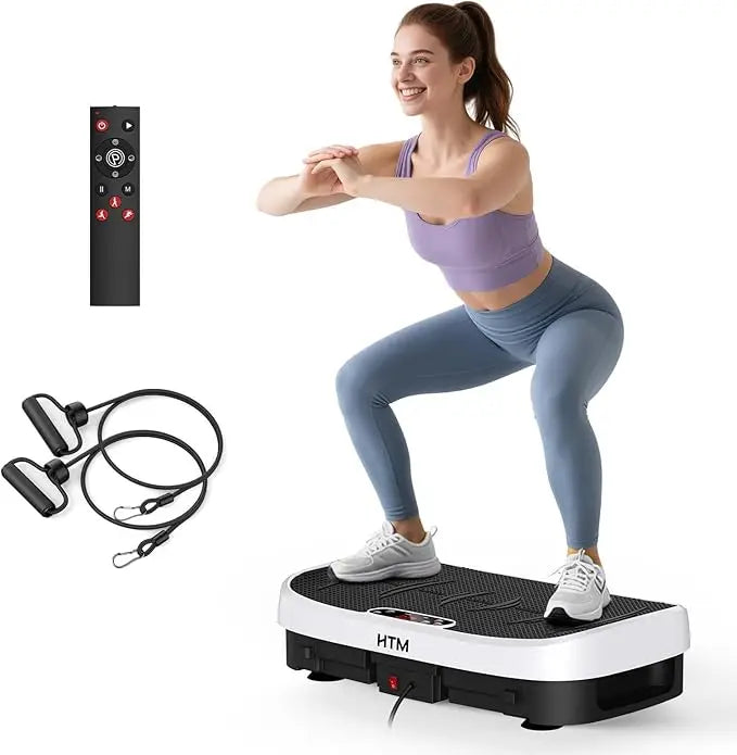 Whole Body Vibration Fitness Platform for Home Gym
