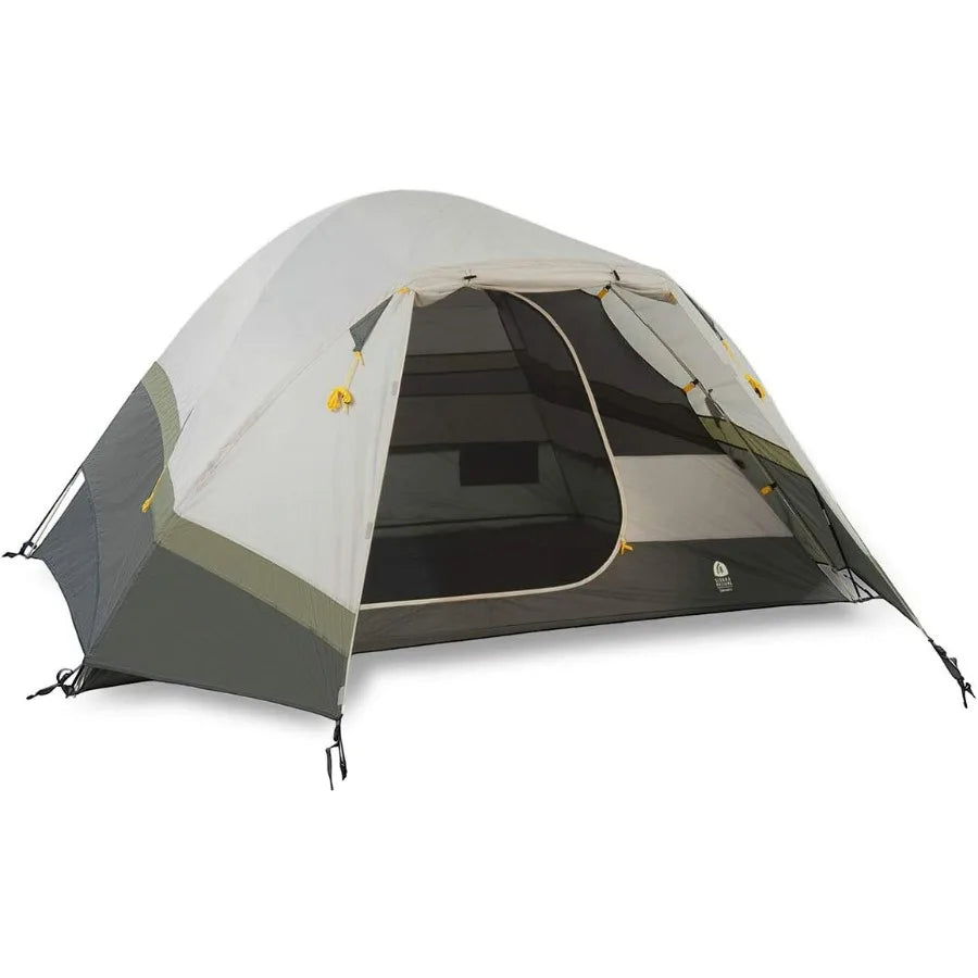 Tabernash 2/4/6 Person Tent for Camping - Easy Setup Includes a Waterproof Removable Rain Fly Ready for Any Conditions - Includ